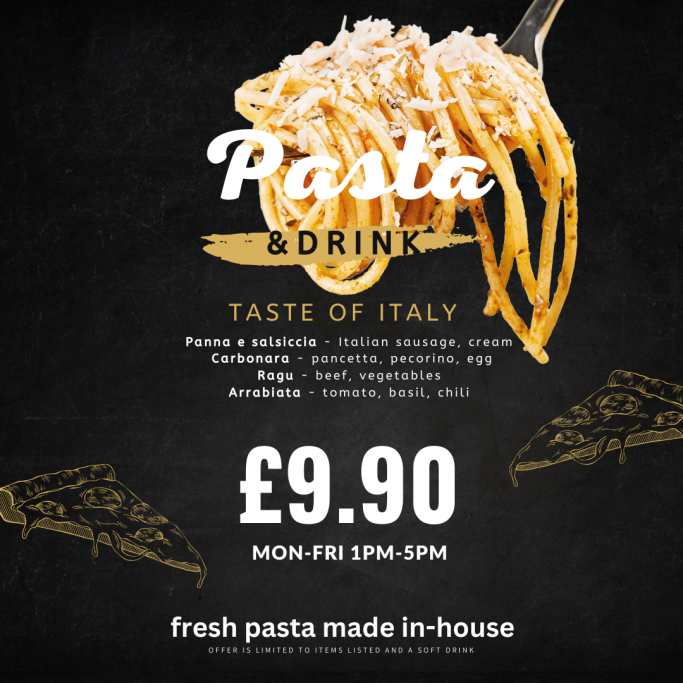 PASTA LUNCH OFFER